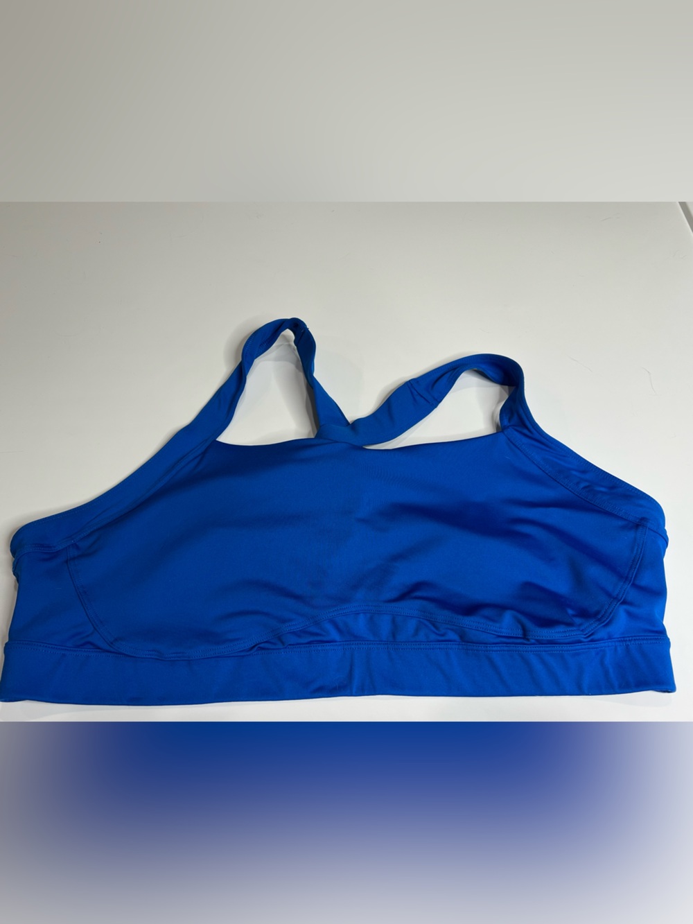 Old navy go dry Electric Blue Sports Bra size 3x